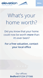 Mobile Screenshot of elevationestateagents.com